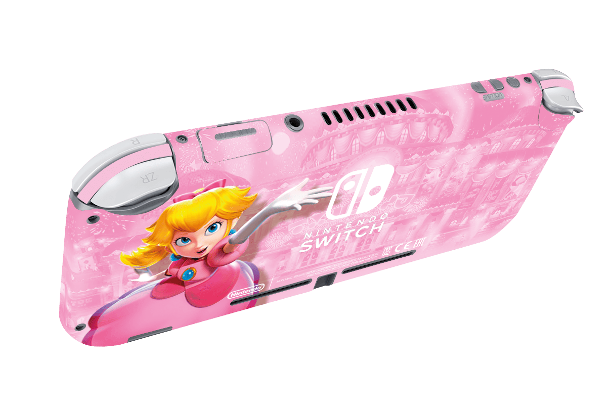 Princesa Peach Skin Nintendo Switch Lite