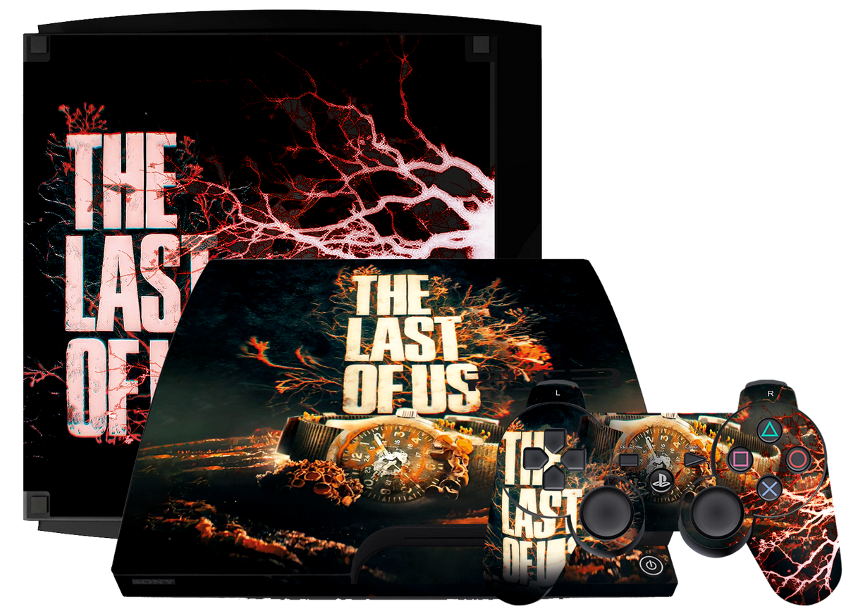 The las of Us Skin Playstation 3 Slim Xonebrand