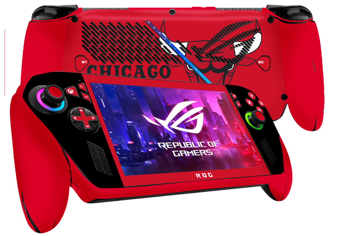 Chicago Bulls ROG Xbox Ally Skin Xonebrand