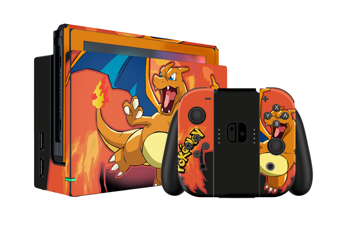 Pokemon Charizard Skin Nintendo Switch (2017)