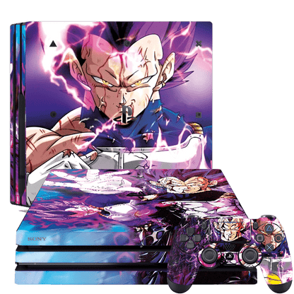 Dragon Ball Vegeta PS4 Pro Bundle Skin