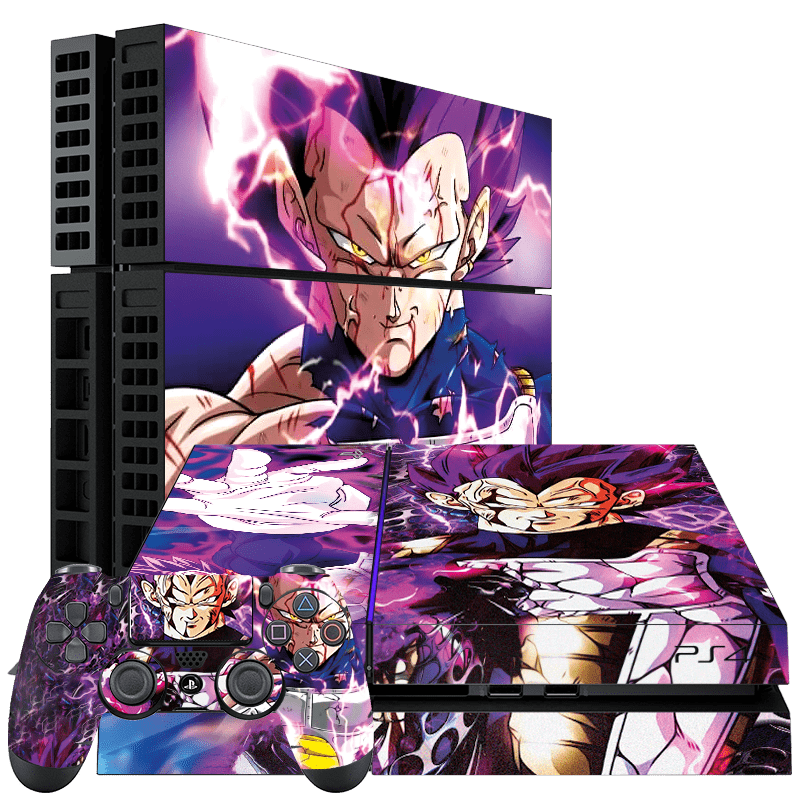 Dragon Ball Vegeta Skin Playstation 4 Fat Xonebrand
