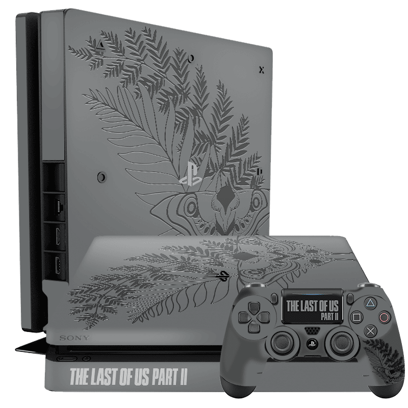 Edición The las of Us II Skin Playstation 4 Slim Xonebrand