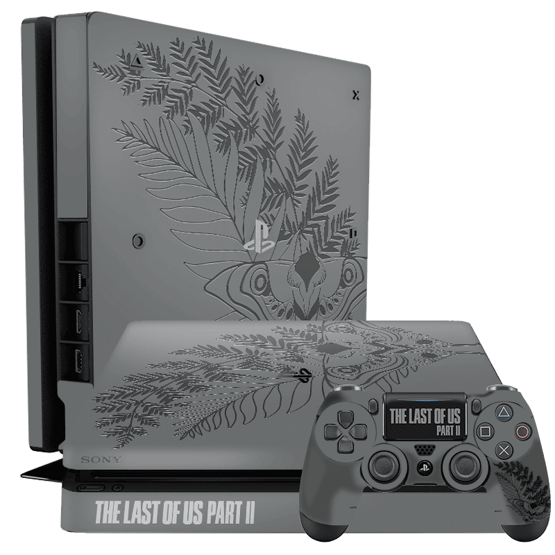 Edición the last of Us 2 PS4 Slim Bundle Skin