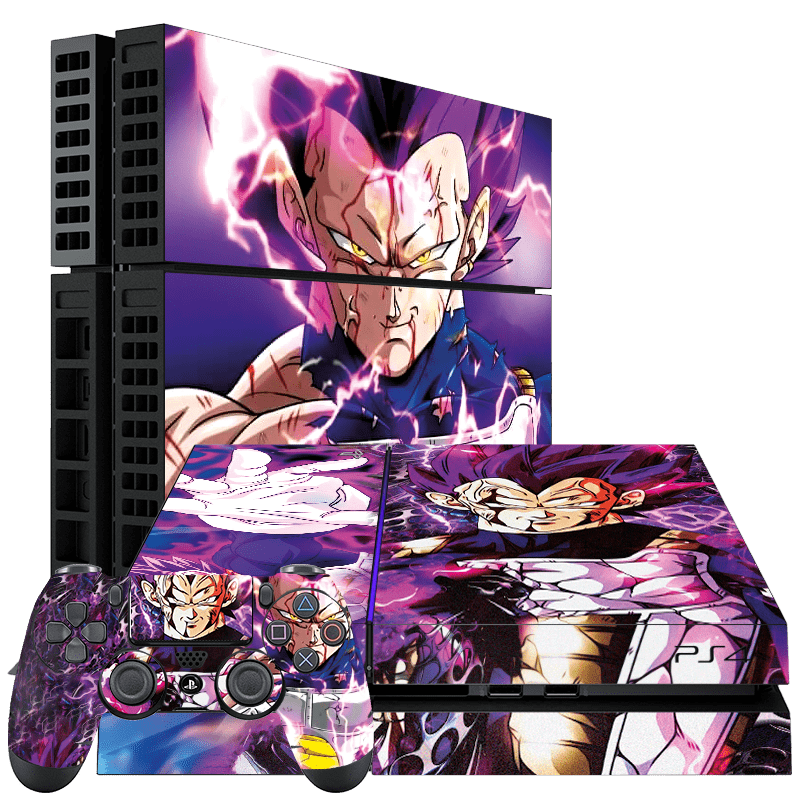 Dragon Ball Vegeta PS4 Fat Bundle Skin