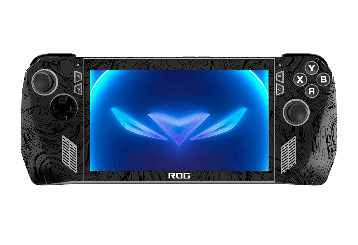 Black Line Skin Asus Rog Ally Xonebrand