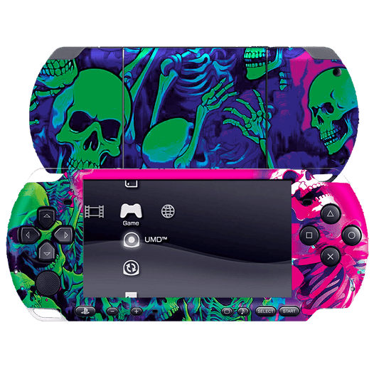 Calavera PSP portátil para juegos Bundle Skin