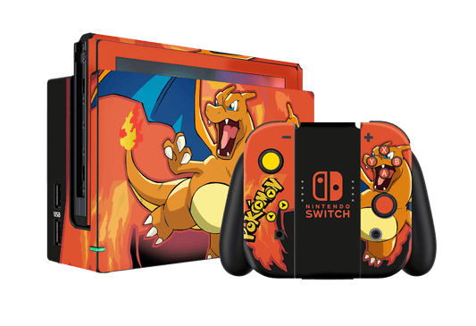 Pokemon Charizard Skin Nintendo Switch (2017) Xonebrand