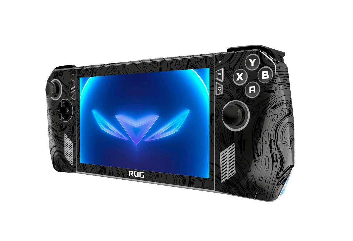 Black Line Skin Asus Rog Ally Xonebrand