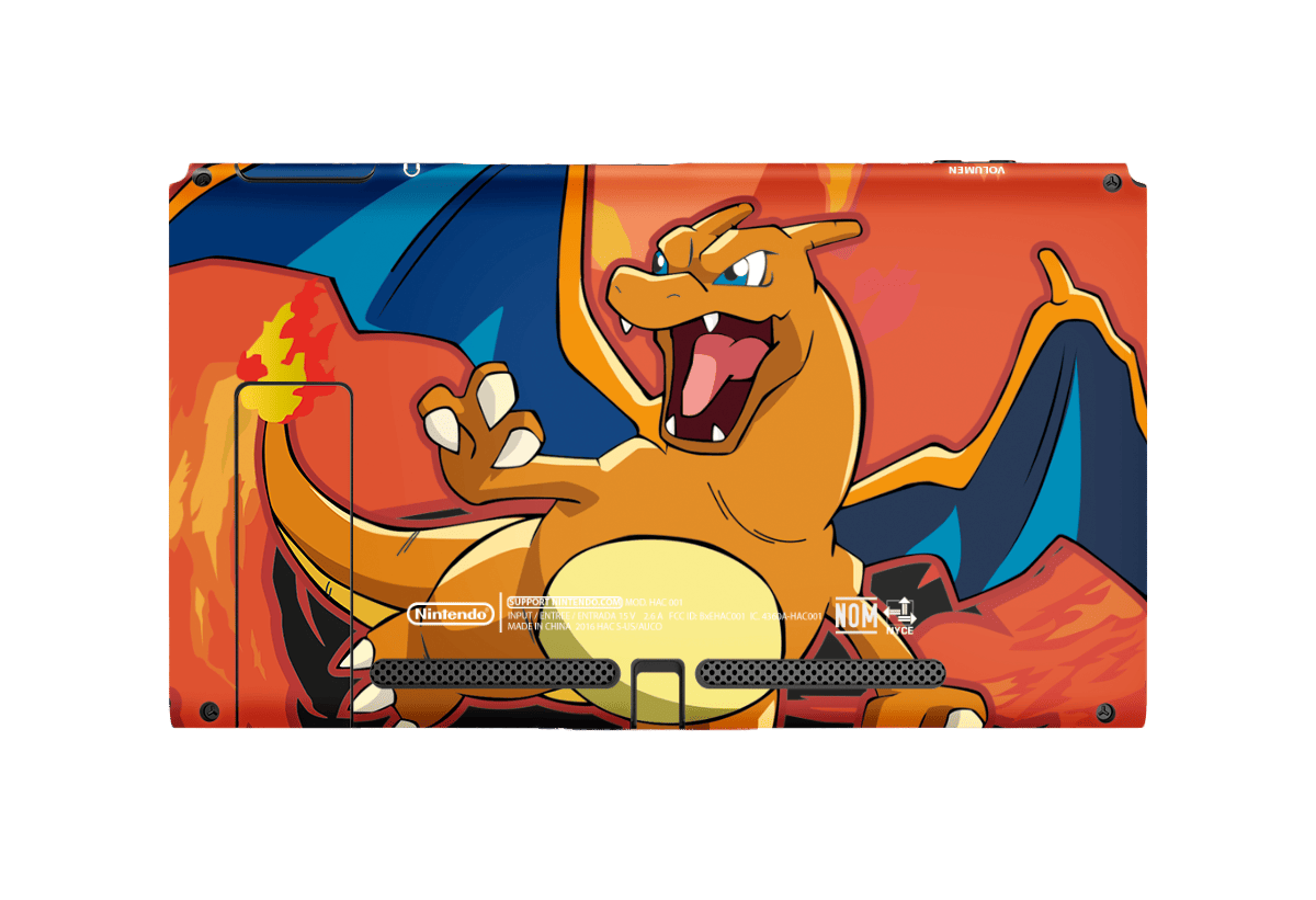 Pokemon Charizard Skin Nintendo Switch (2017) Xonebrand