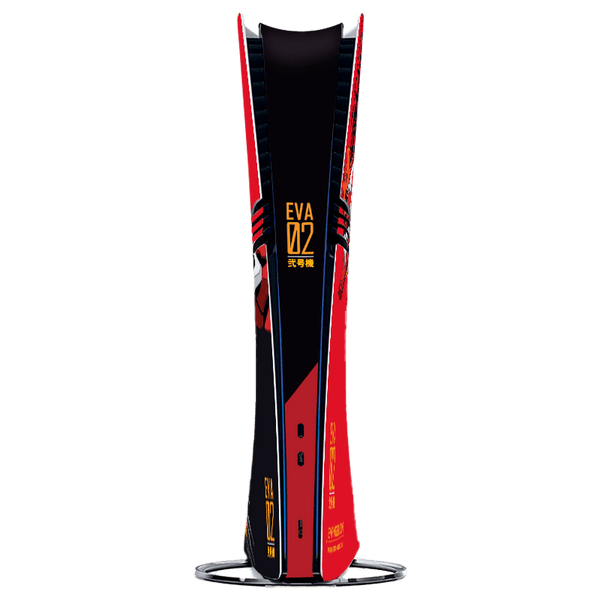 Evangelion Eva 02 Skin Playstation 5 Pro Xonebrand
