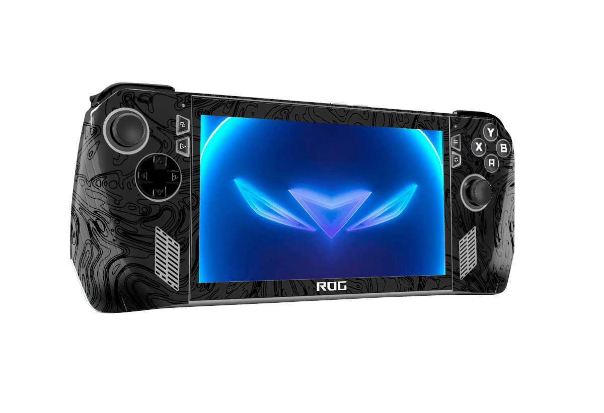 Black Line Skin Asus Rog Ally Xonebrand