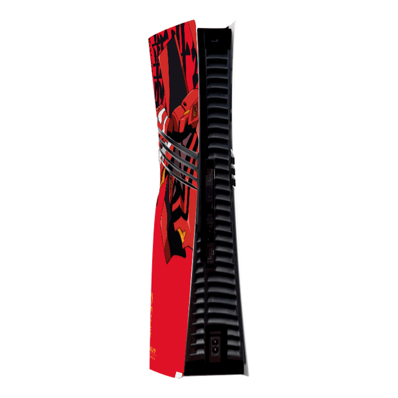 Evangelion Eva 02 Skin Playstation 5 Pro Xonebrand