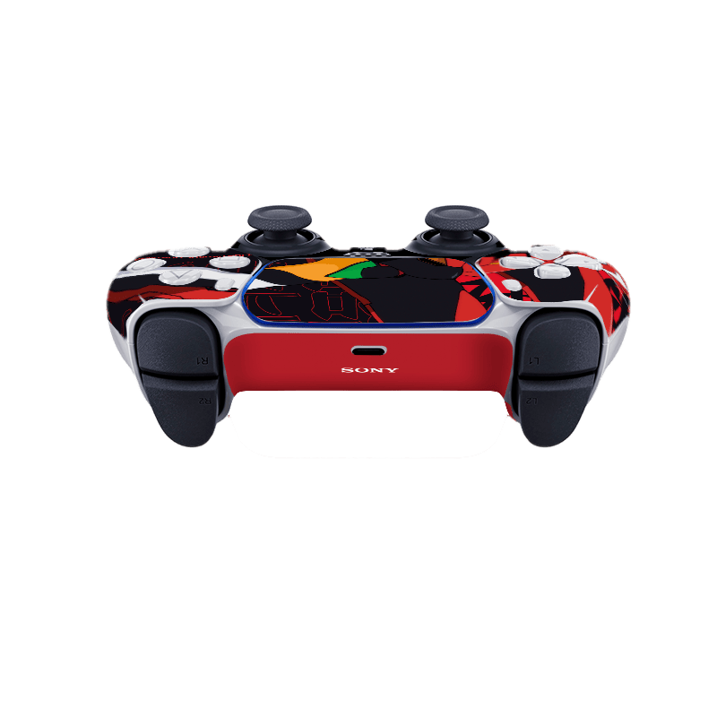 Evangelion Eva 02 Skin Playstation 5 Pro Xonebrand