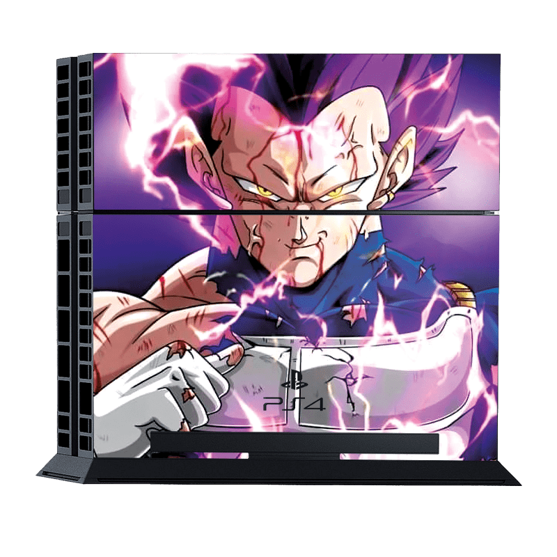 Dragon Ball Vegeta Skin Playstation 4 Fat Xonebrand