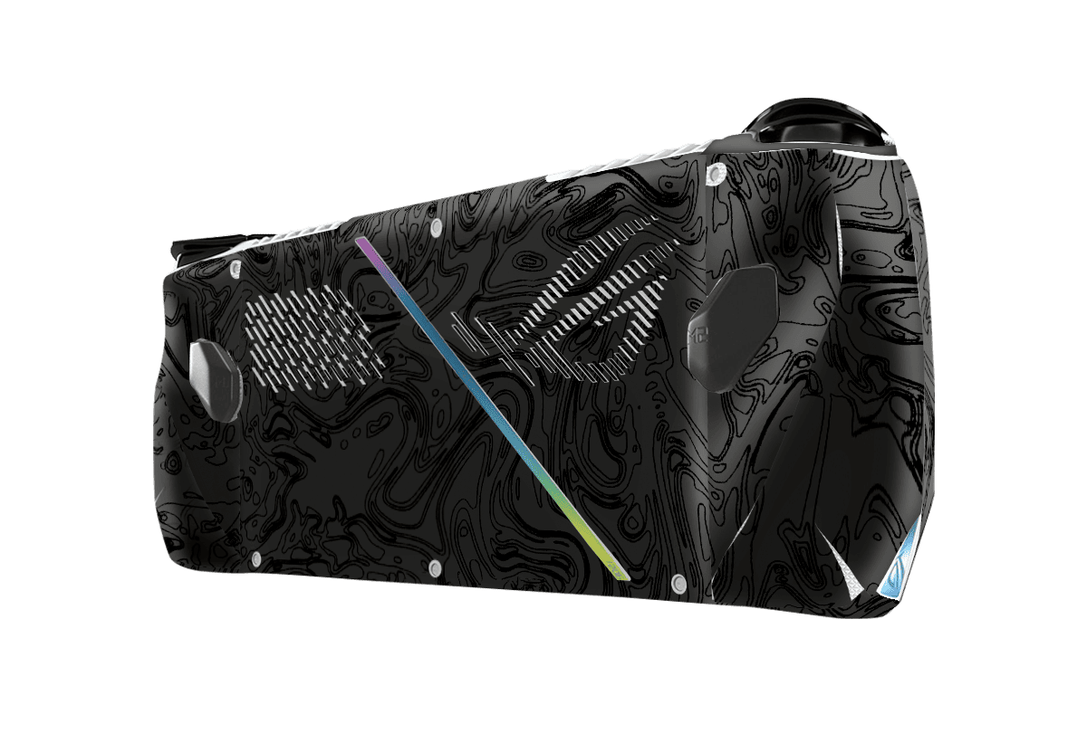 Black Line Skin Asus Rog Ally Xonebrand