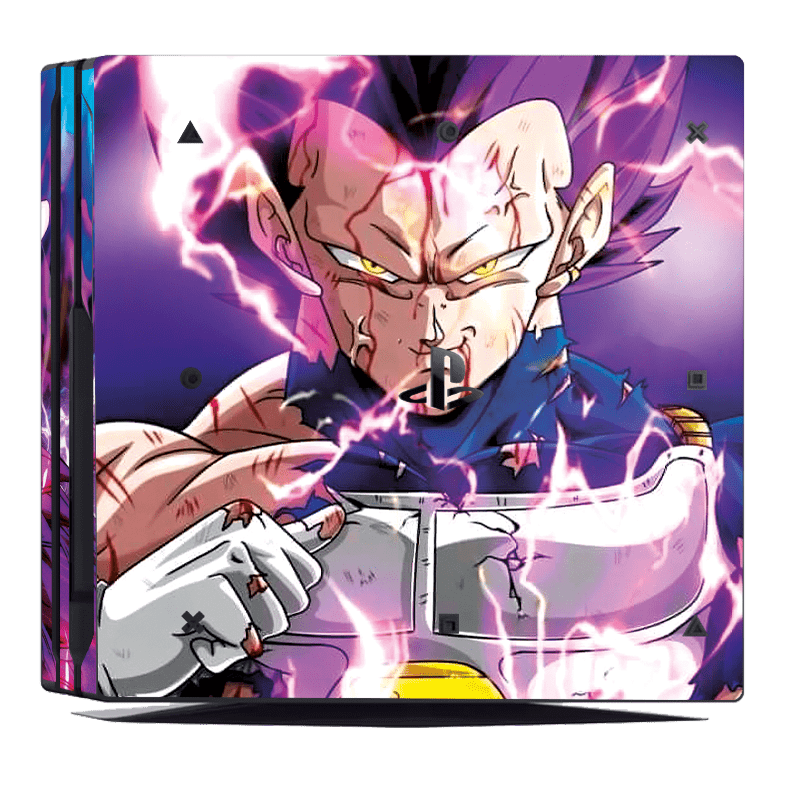 Dragon Ball Vegeta PS4 Pro Bundle Skin