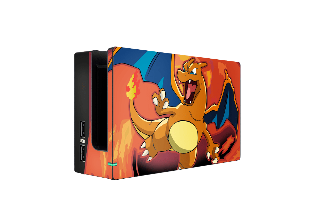 Pokemon Charizard Skin Nintendo Switch (2017) Xonebrand