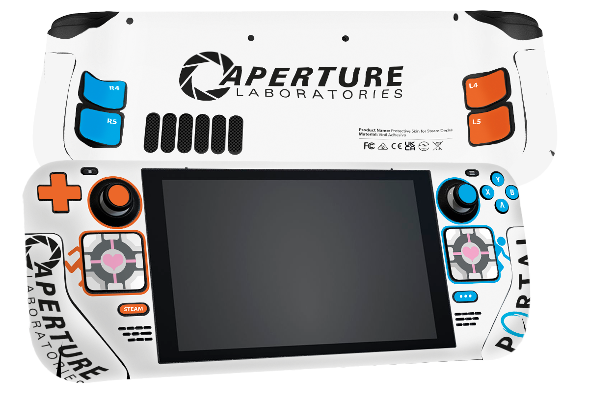 Portal Steam Deck Skin
