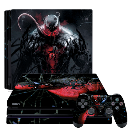 Spiderman vs Venom PS4 Pro Bundle Skin