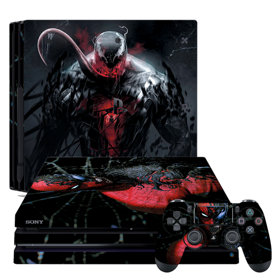 Spiderman vs Venom PS4 Pro Bundle Skin