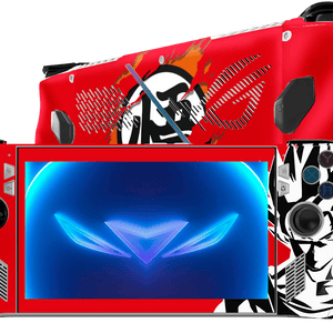 Dragon Ball Goku Asus Rog Ally Handheld Gaming Computer Skin