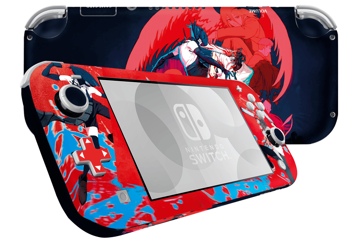 Shainsaw Man Skin Nintendo Switch Lite Xonebrand