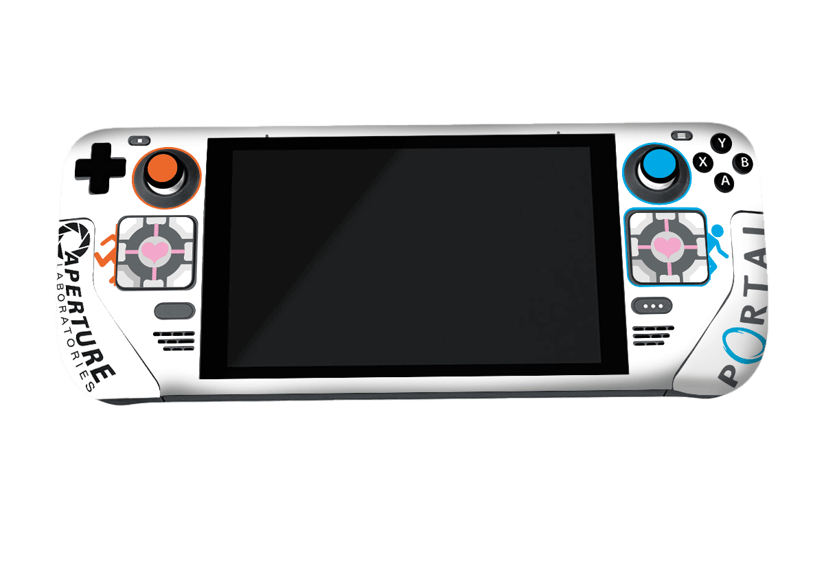 Portal Steam Deck Handheld Gaming Computer Skin