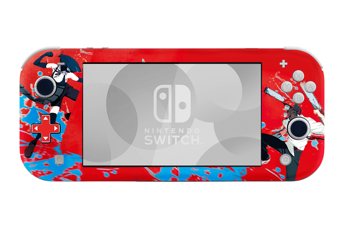 Shainsaw Man Skin Nintendo Switch Lite Xonebrand