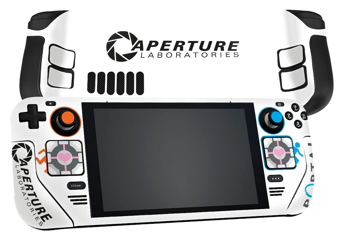 Portal Steam Deck Handheld Gaming Computer Skin