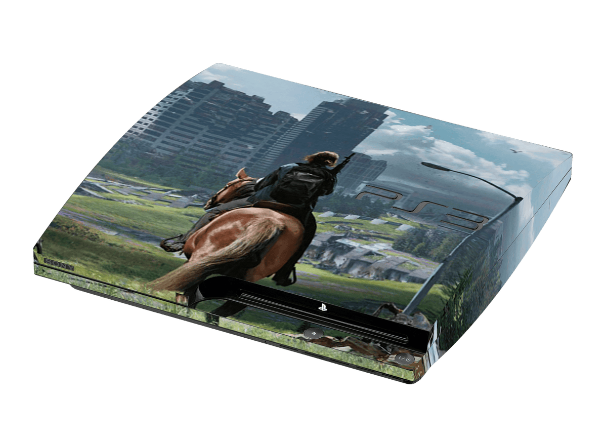 The las of Us II Skin Playstation 3 Slim Xonebrand