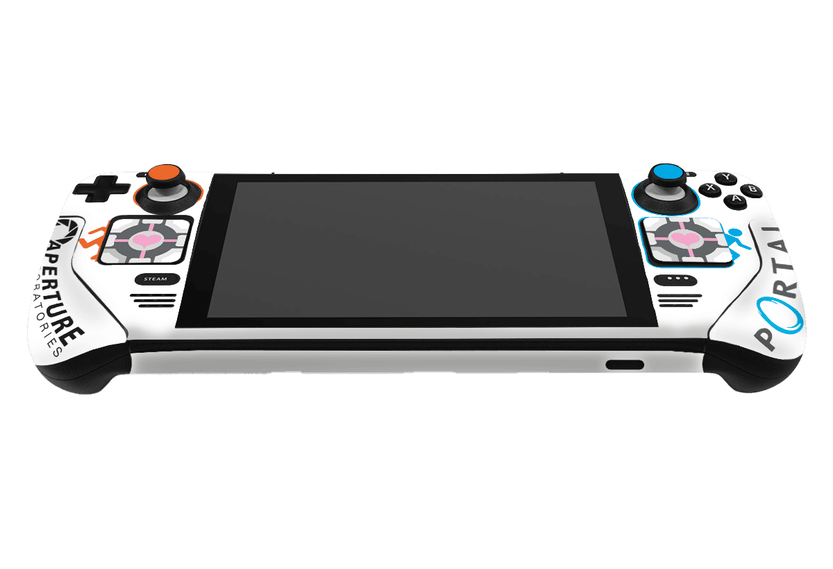 Portal Steam Deck Handheld Gaming Computer Skin