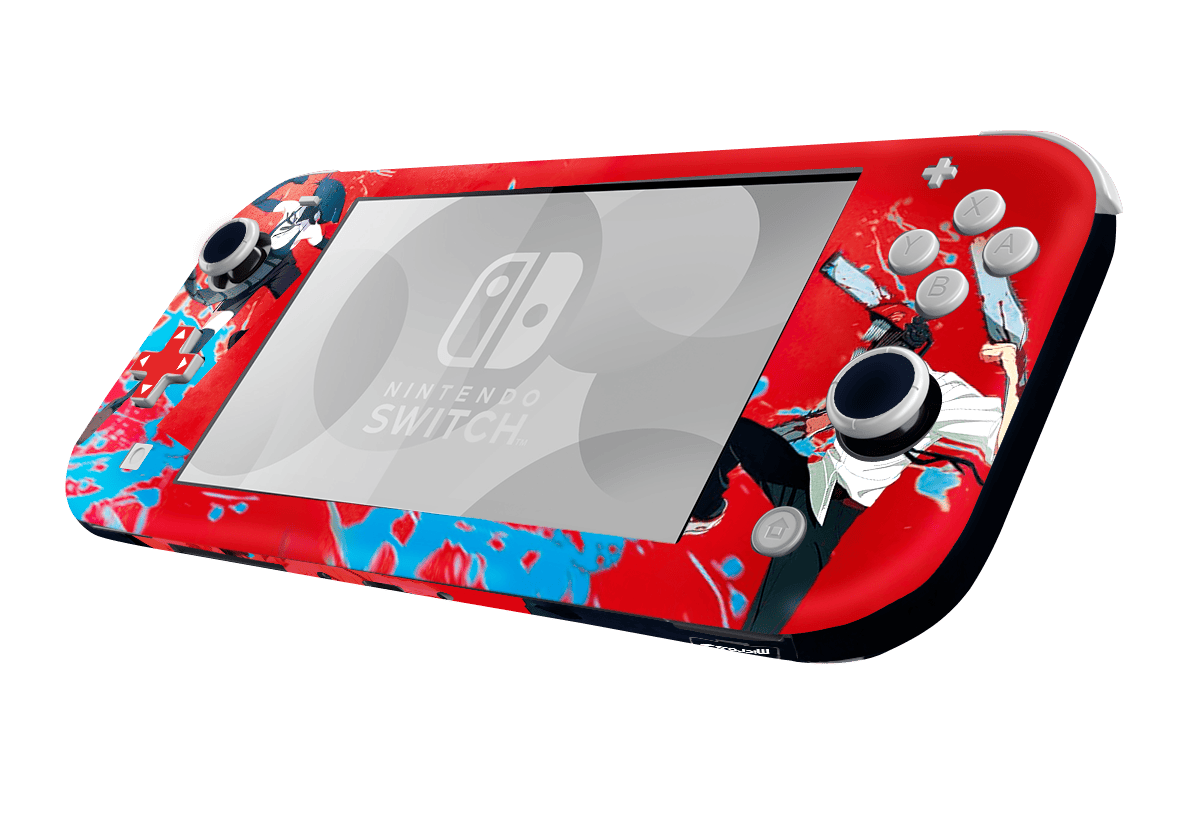 Shainsaw Man Skin Nintendo Switch Lite Xonebrand