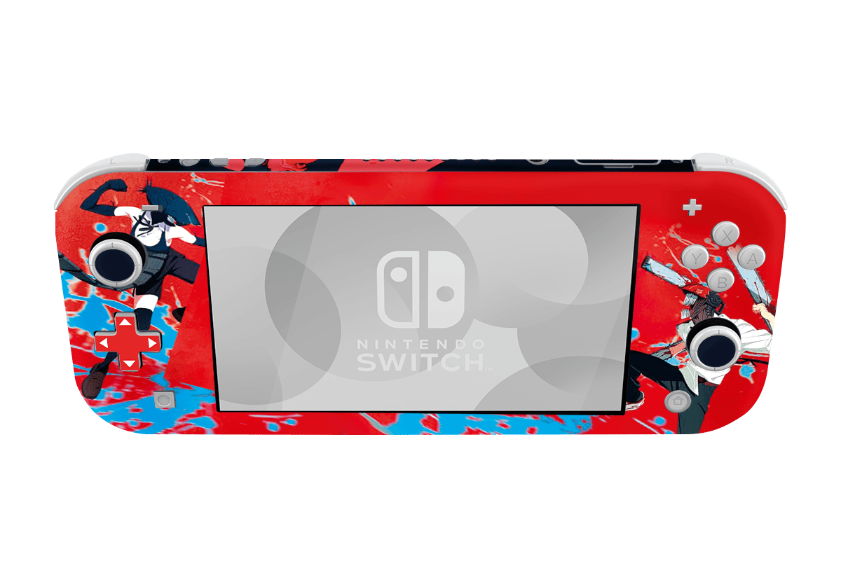 Shainsaw Man Skin Nintendo Switch Lite Xonebrand