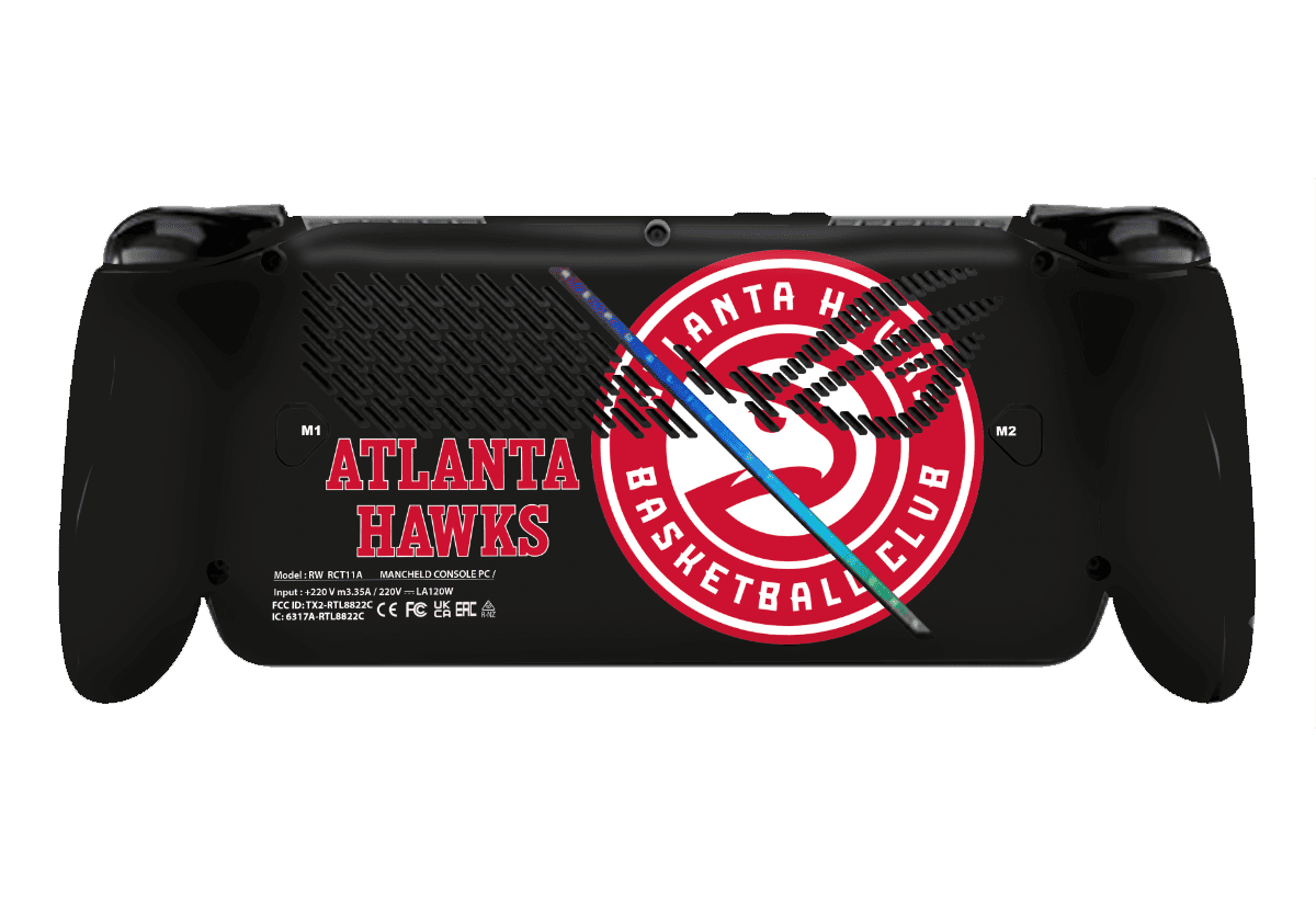 Atlanta Hawks ROG Xbox Ally Skin Xonebrand