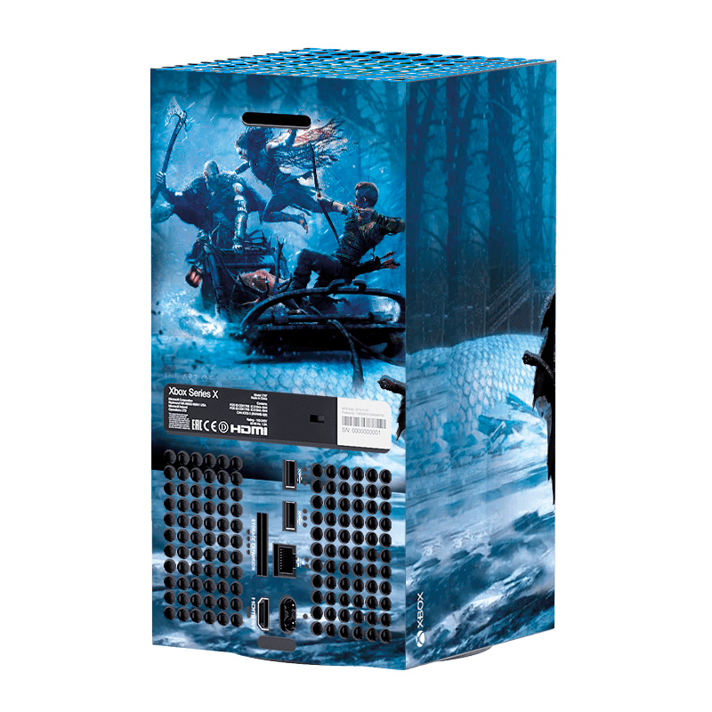 God of War Ragnarok Skin Xbox Series X Xonebrand