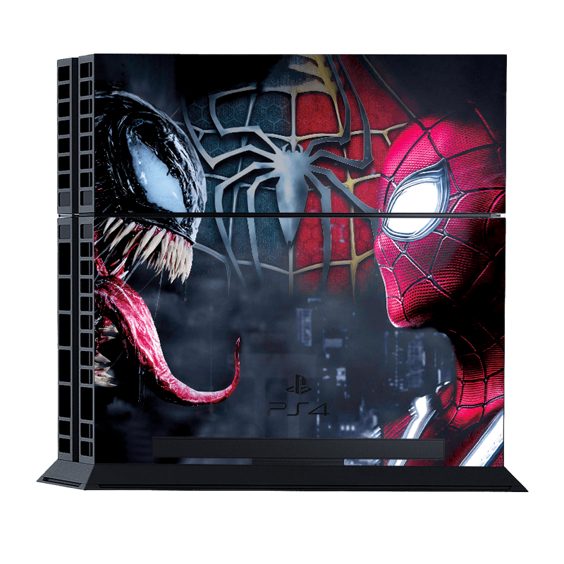 Spiderman vs Venom Skin Playstation 4 Fat Xonebrand