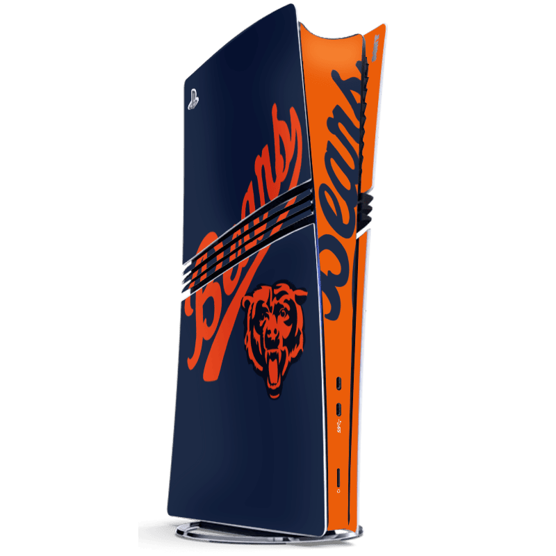 Chicago Bears Skin Playstation 5 Pro Xonebrand