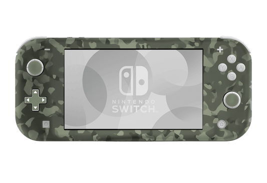 Camuflado Verde Skin Nintendo Switch Lite Xonebrand