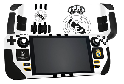 Real Madrid Steam Deck Handheld Gaming Computer Skin