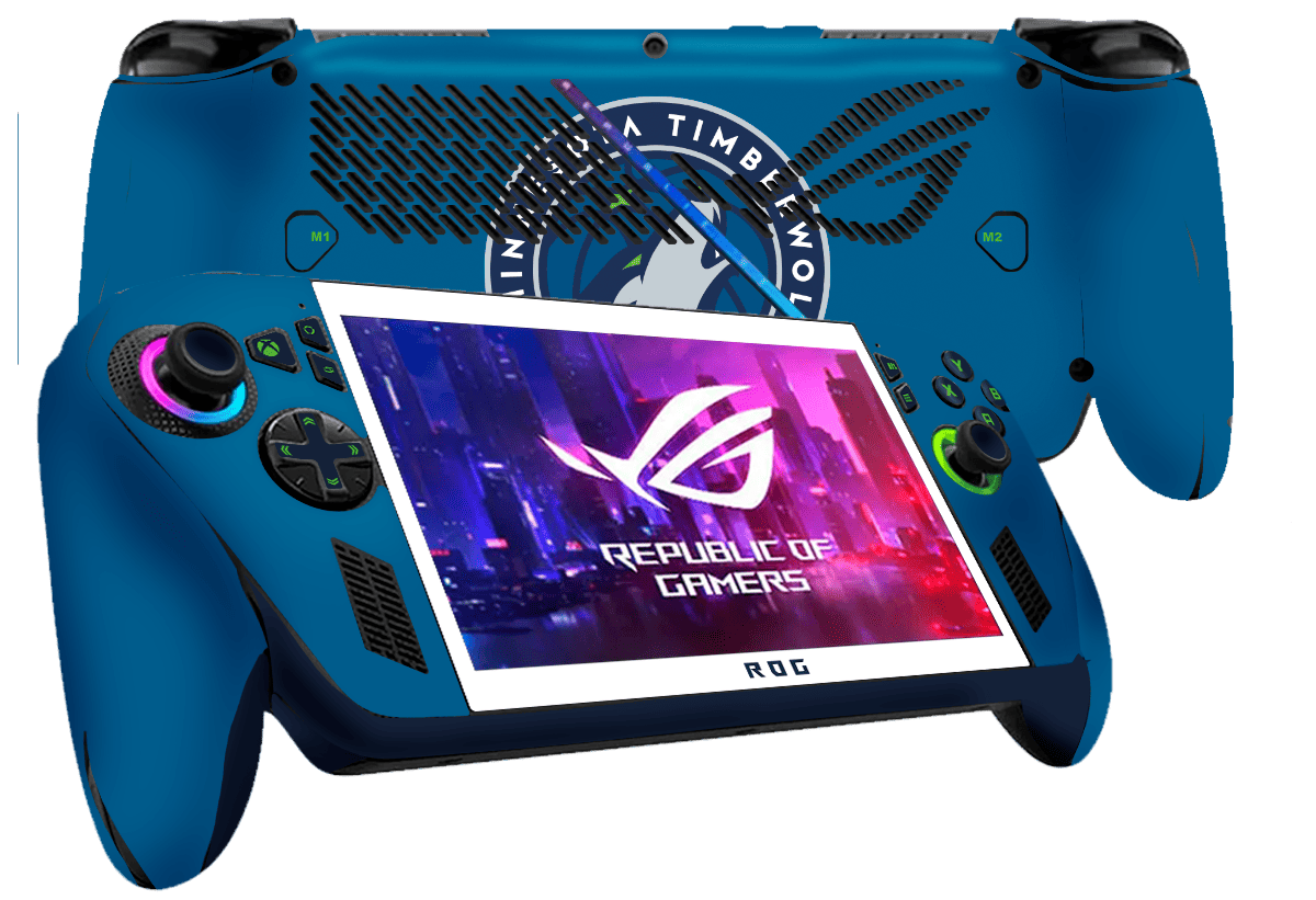 Minnesota Timberwolves ROG Xbox Ally Skin Xonebrand