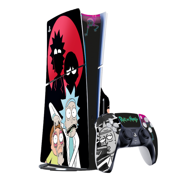 Rick & Morty Skin Playstation 5 Slim