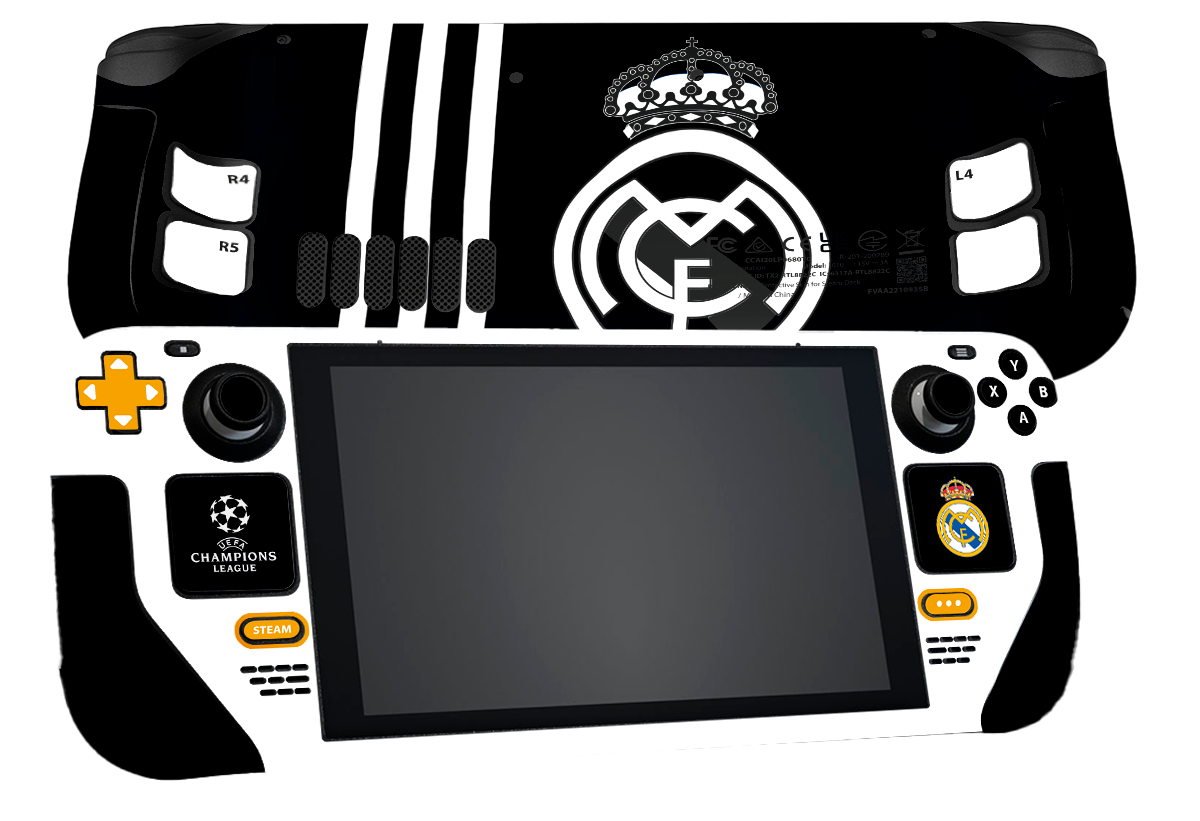 Real Madrid Steam Deck Skin Xonebrand