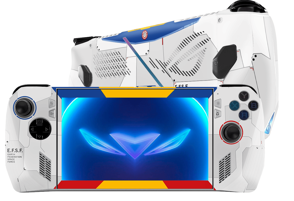 Gundam Asus Rog Ally Handheld Gaming Computer Skin