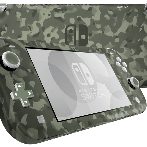 Camuflado Verde Skin Nintendo Switch Lite Xonebrand