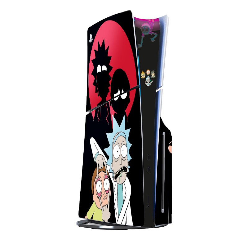Rick & Morty Skin Playstation 5 Slim