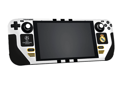 Real Madrid Steam Deck Handheld Gaming Computer Skin