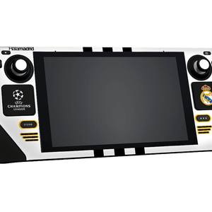 Real Madrid Steam Deck Handheld Gaming Computer Skin