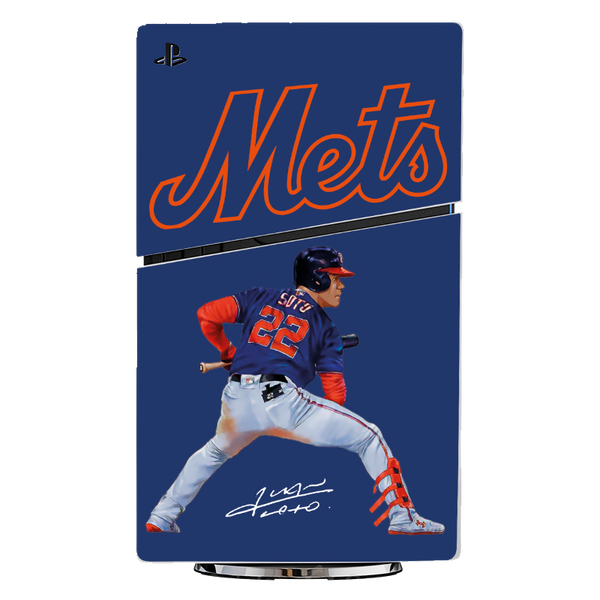 New York Mets Skin Playstation 5 Slim Xonebrand