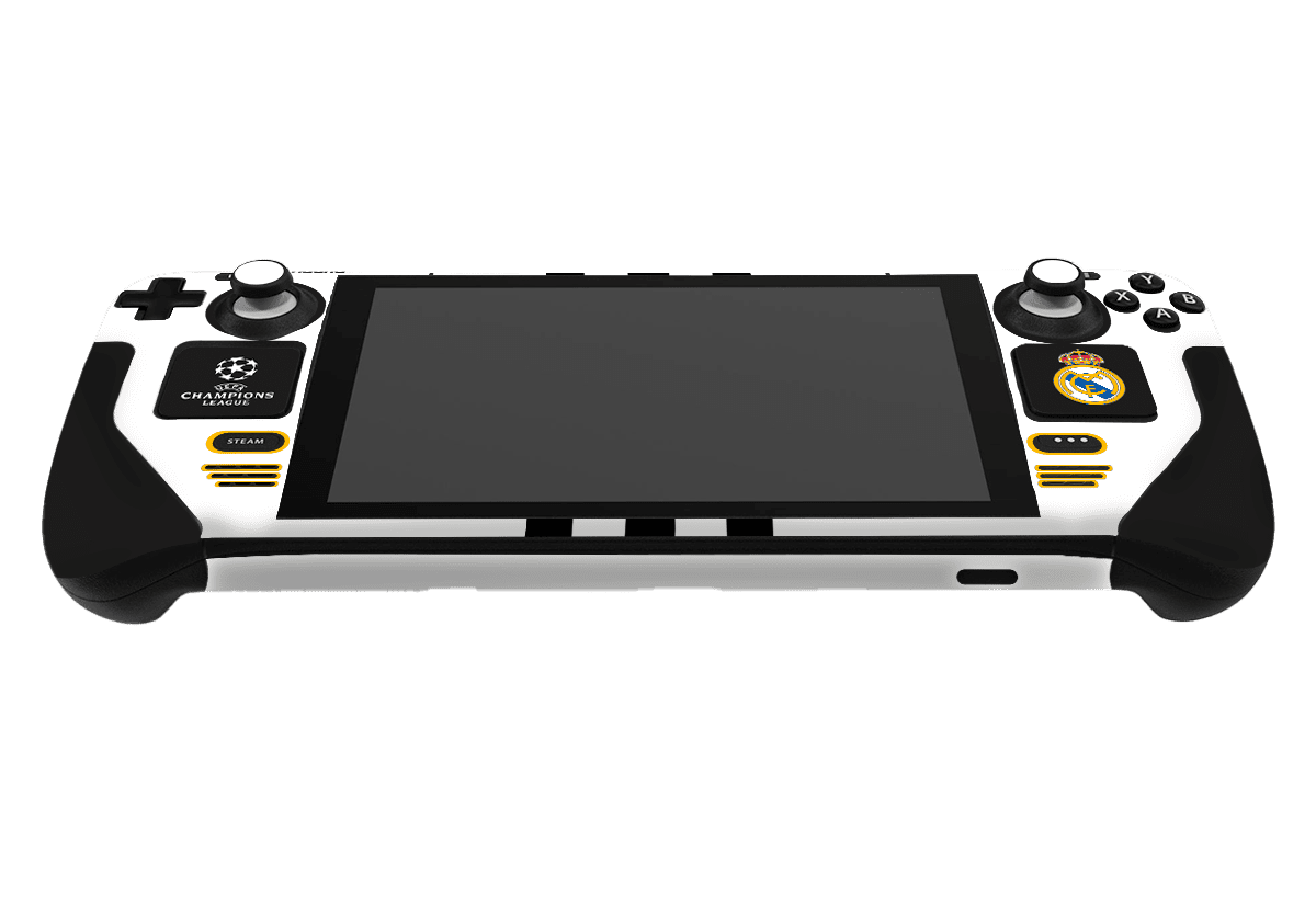 Real Madrid Steam Deck Handheld Gaming Computer Skin